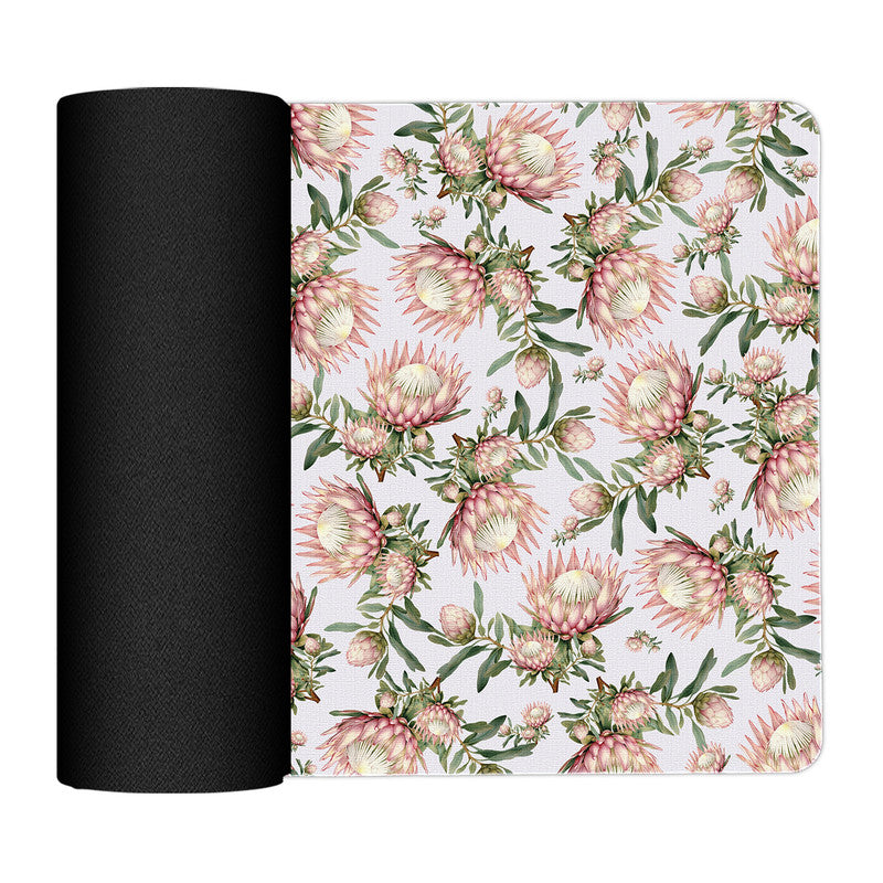 Soft Pink Protea Placemats By Mark Van Vuuren