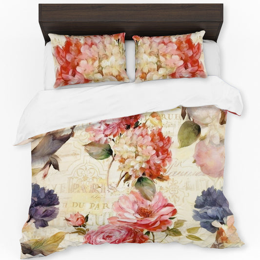 Soft Vintage Bloom Duvet Cover Set