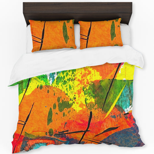 Soft Collision Duvet Cover Set