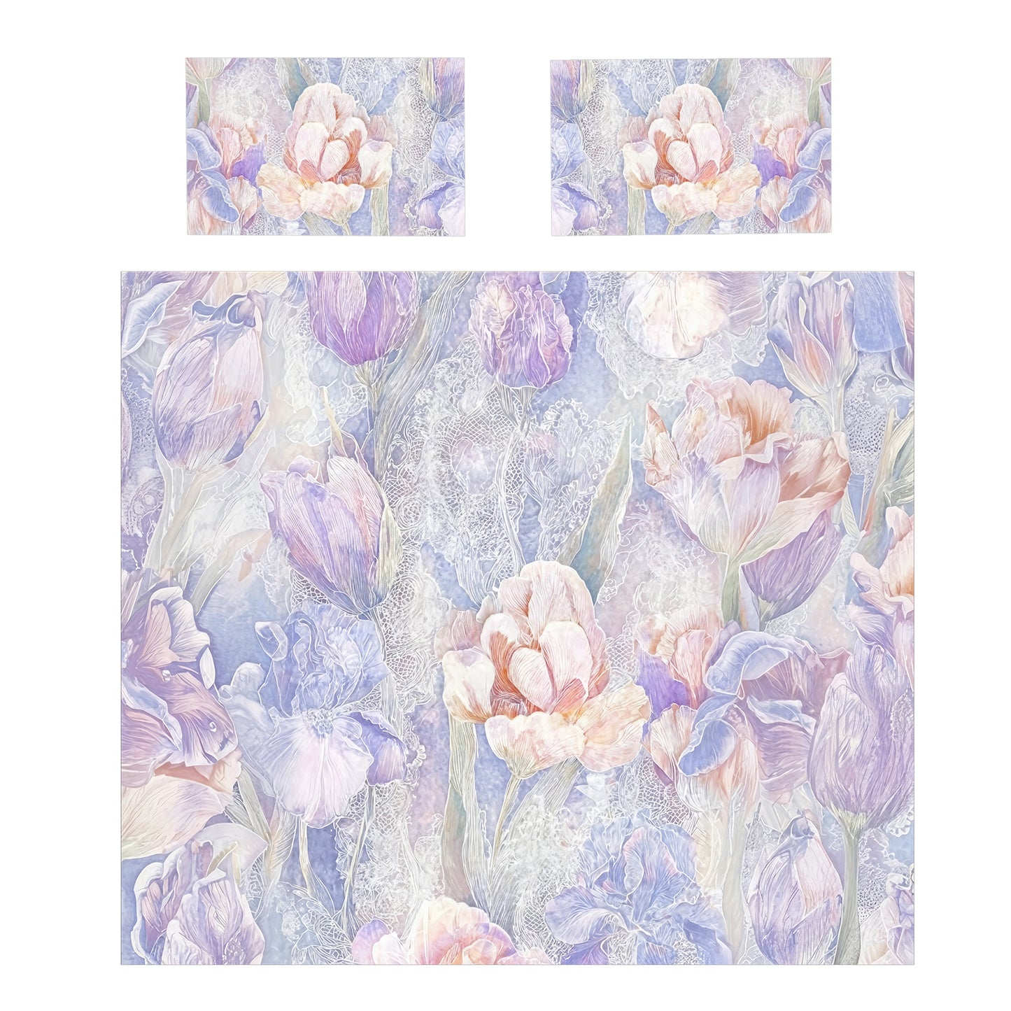 Soft Shades Pastel Flower