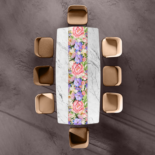 Soft Floral Arrangement Table Runner By Mark van Vuuren