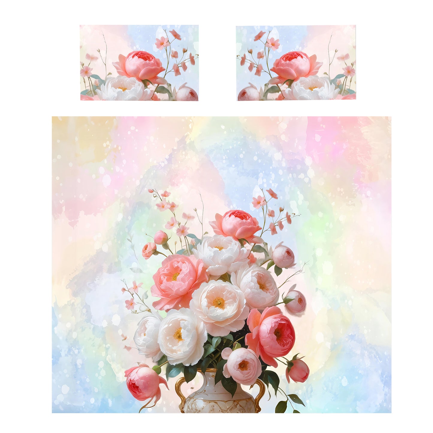 Softly and Tenderly Duvet Cover Set