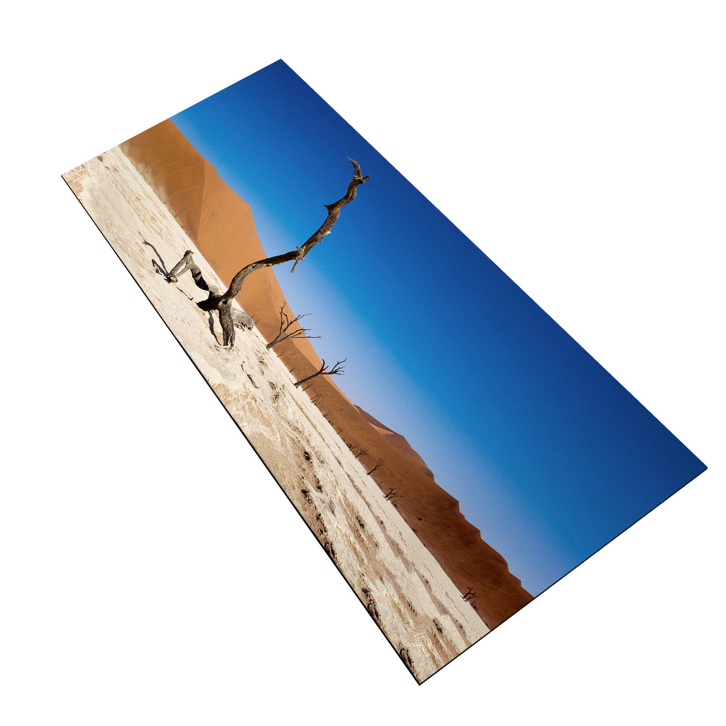Sossusvlei Deadvlei Namibia Desert Desk Pad by Fanie Heymans