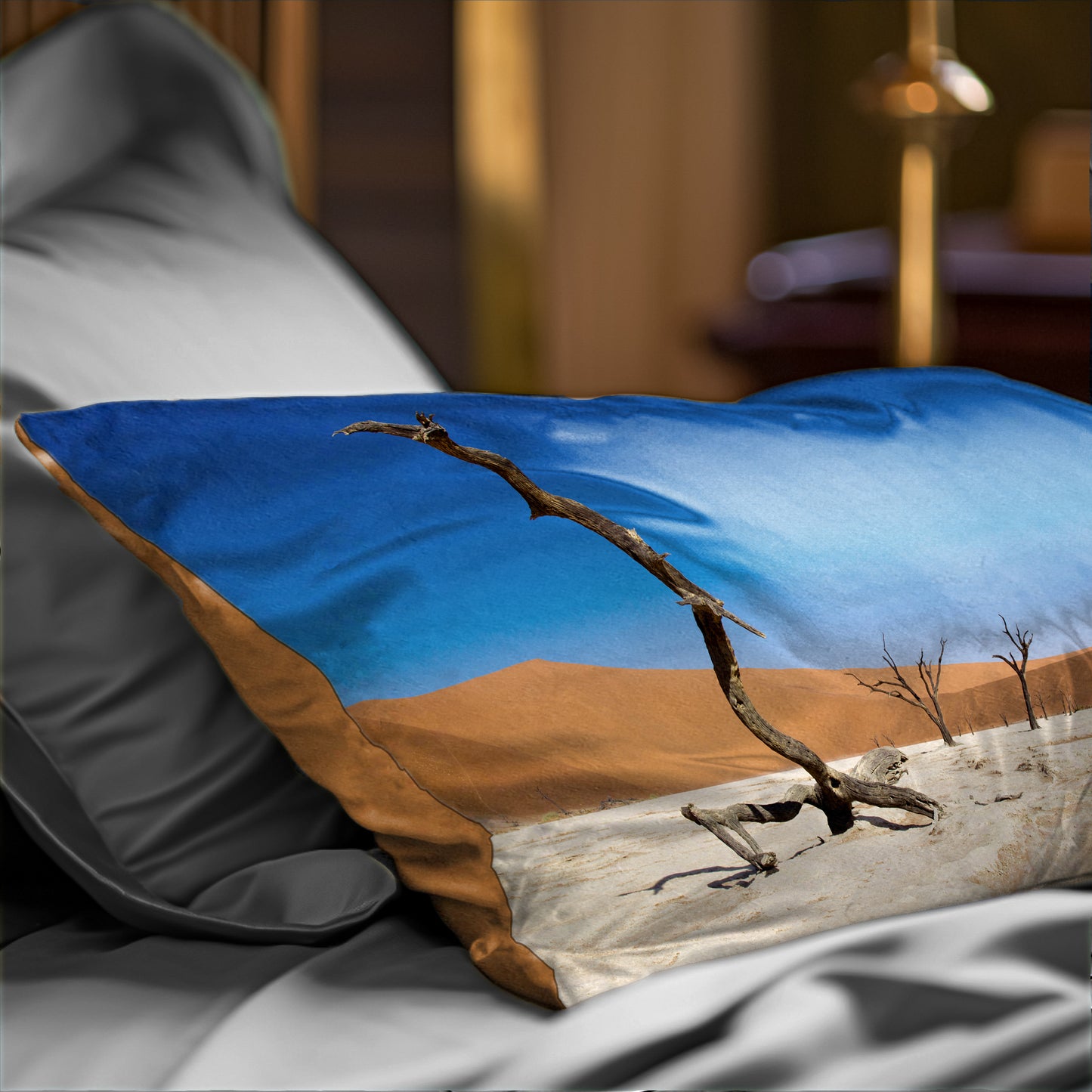 Sossusvlei Deadvlei Namibia Desert Oblong Luxury Scatter by Fanie Heymans