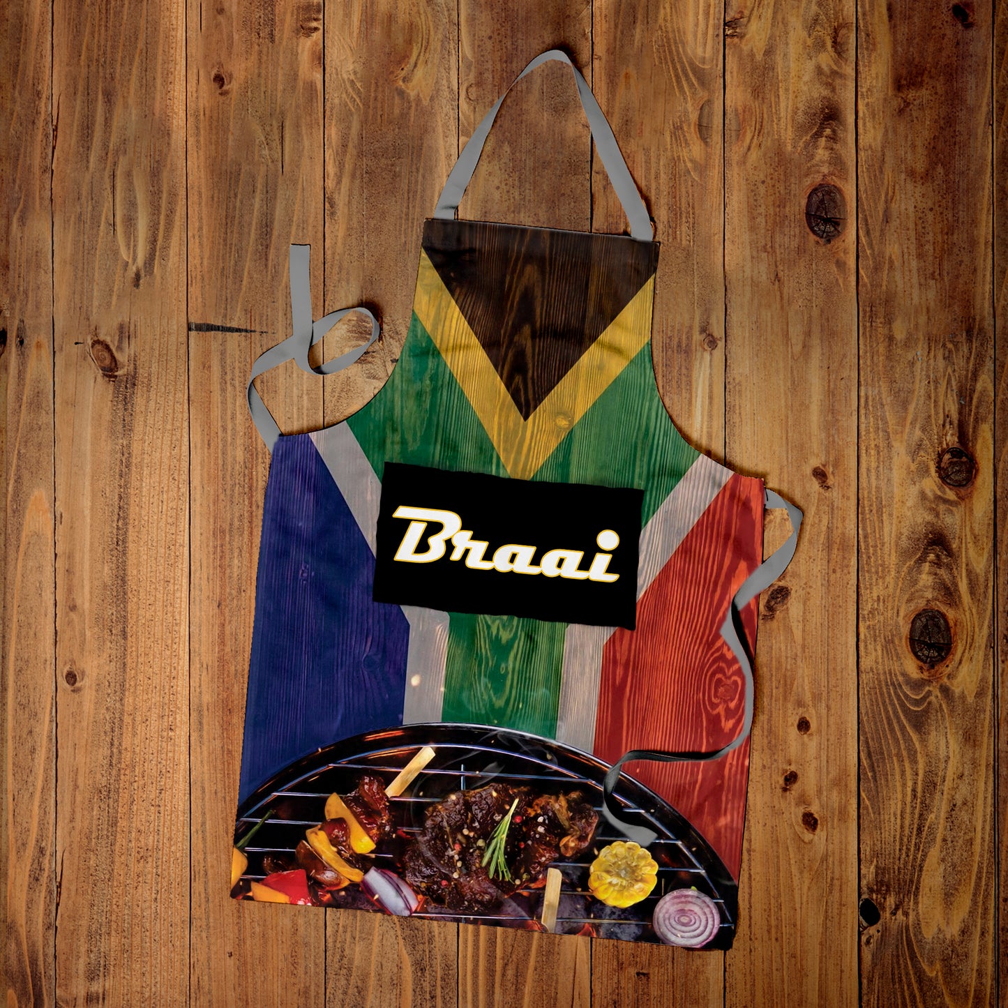 South African Braai Medium Length Apron