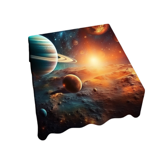 Bright Lights in Space Square Tablecloth