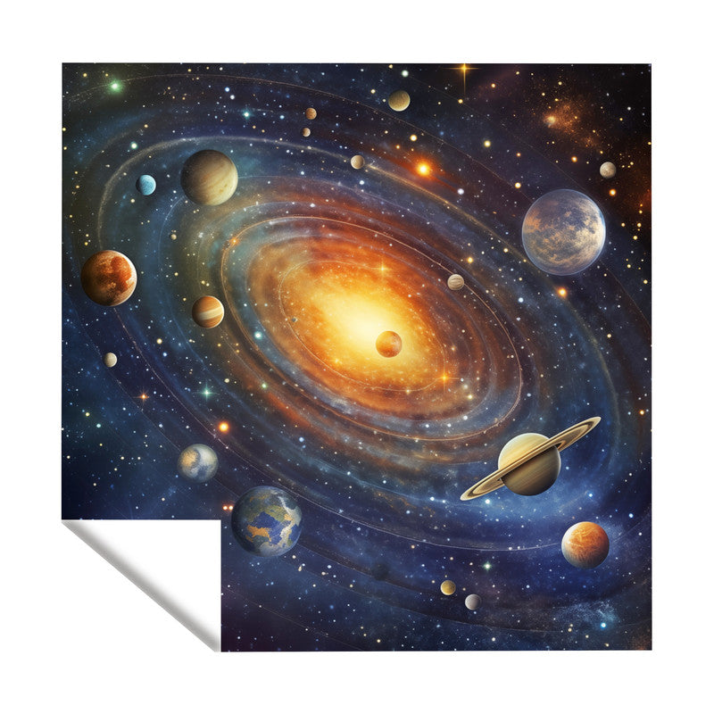 Explosion in Space Square Tablecloth