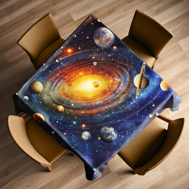 Explosion in Space Square Tablecloth