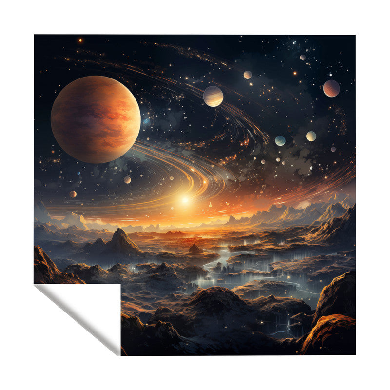 Deep Space Square Tablecloth