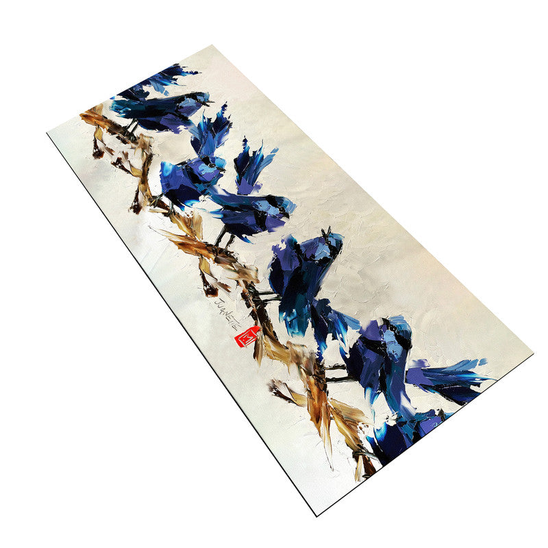 Sparrow Social Large Desk Pad by Juanette Menderoi