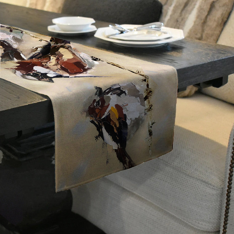Sparrow s Gathering Table Runner by Juanette Menderoi