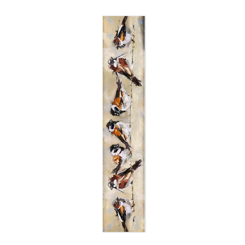 Sparrow s Gathering Table Runner by Juanette Menderoi