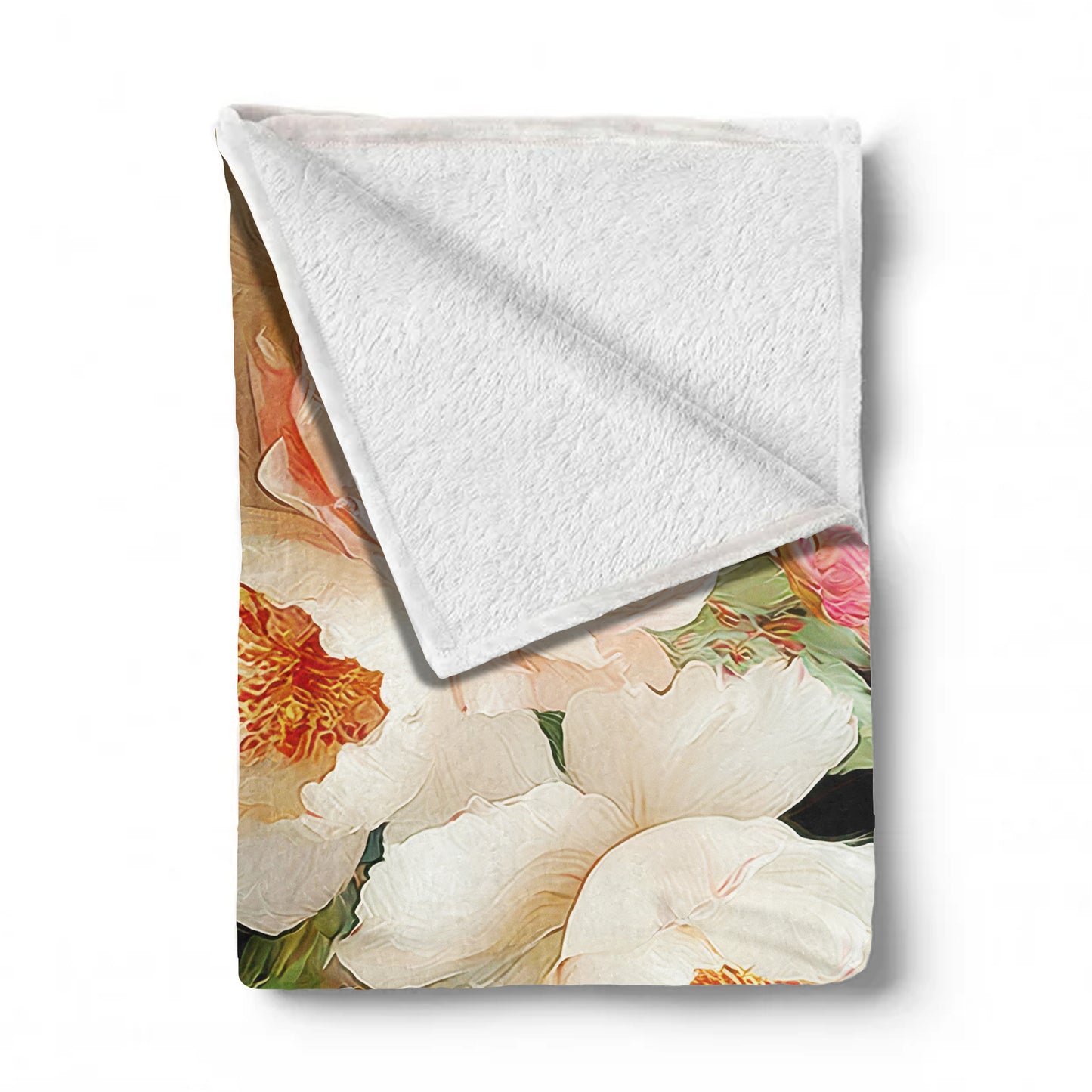 Special Bouquet Light Weight Fleece Blanket