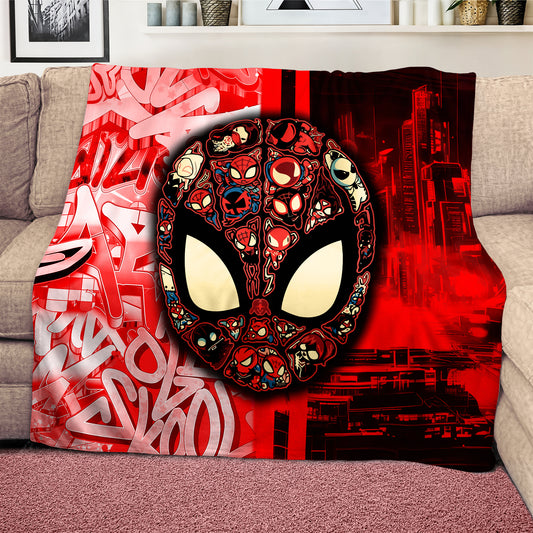 Spiderman Revolution Light Weight Fleece Blanket