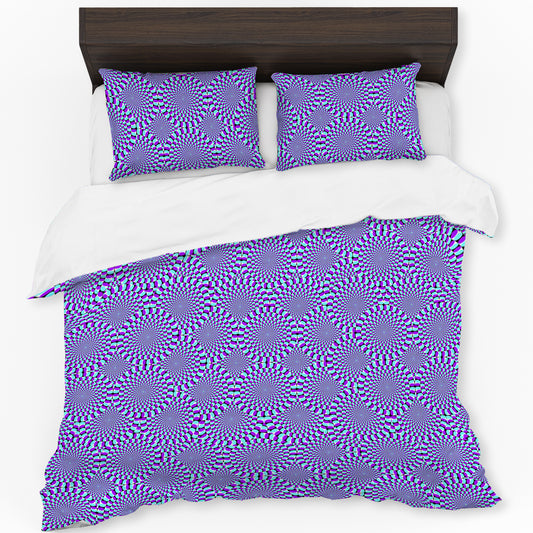 Shimmering Flow Duvet Cover Set