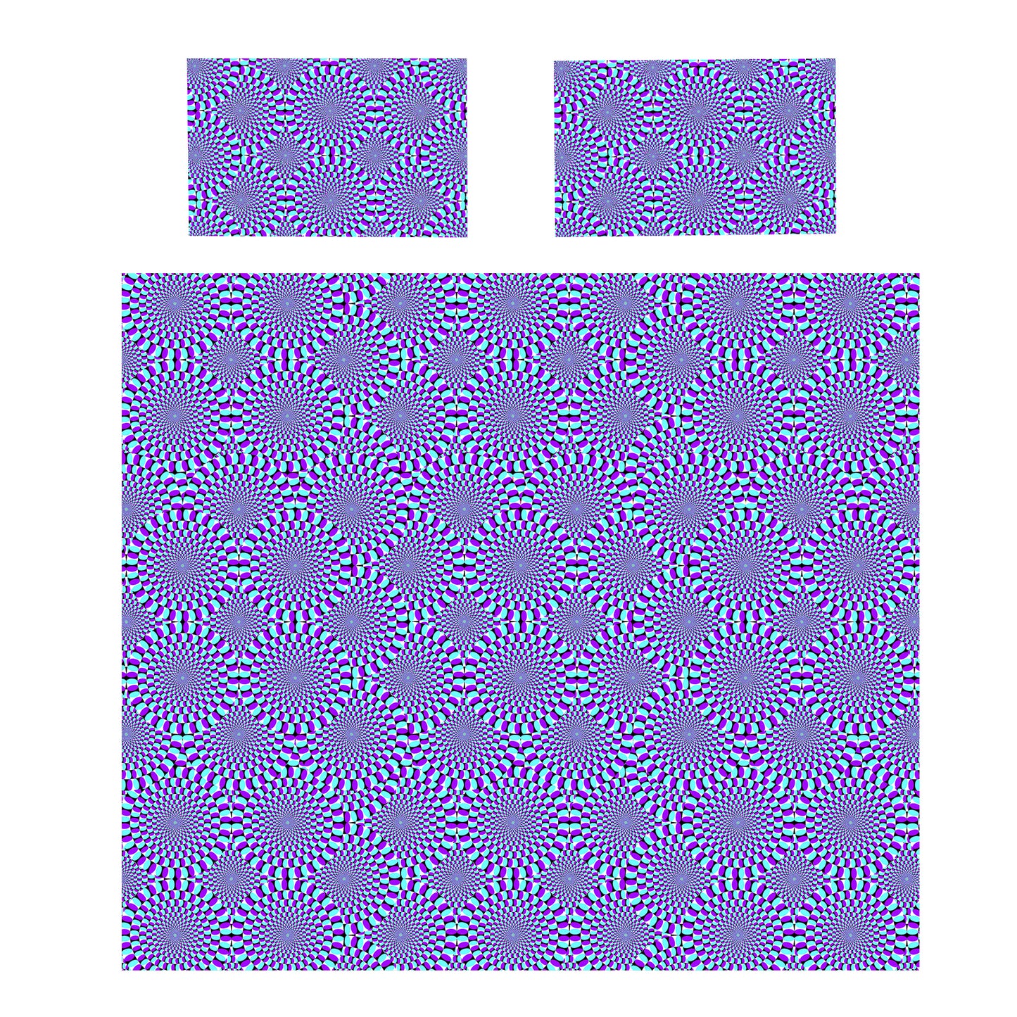 Shimmering Flow Duvet Cover Set