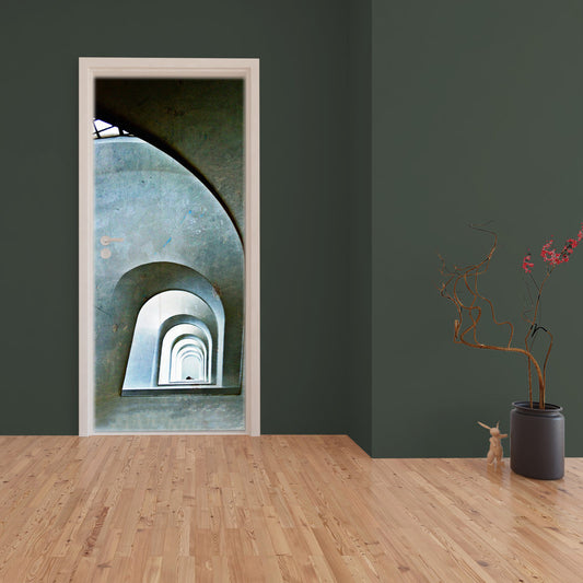 Spirling Corridor Door Decoupage