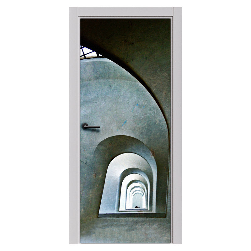 Spirling Corridor Door Decoupage