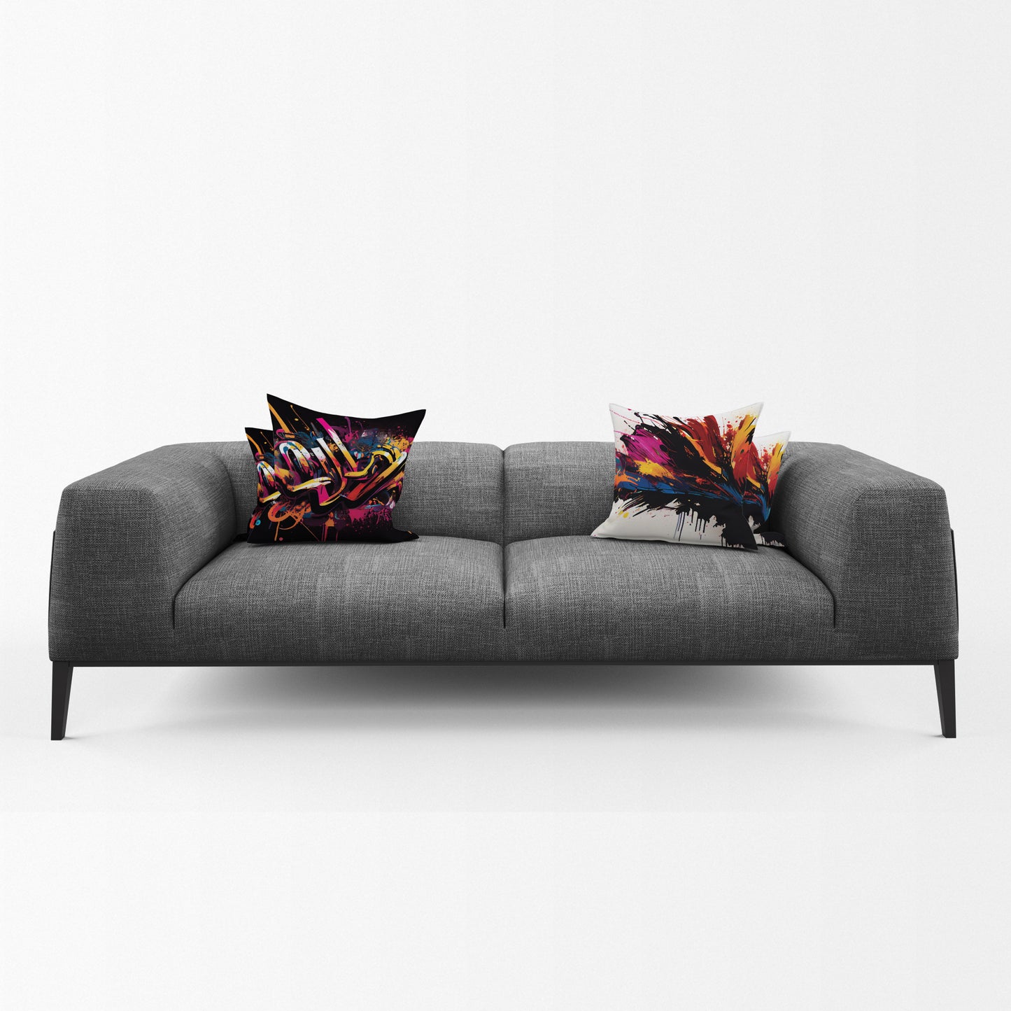 Splash of Graffiti Luxury Scatter Covers (Set of 4)