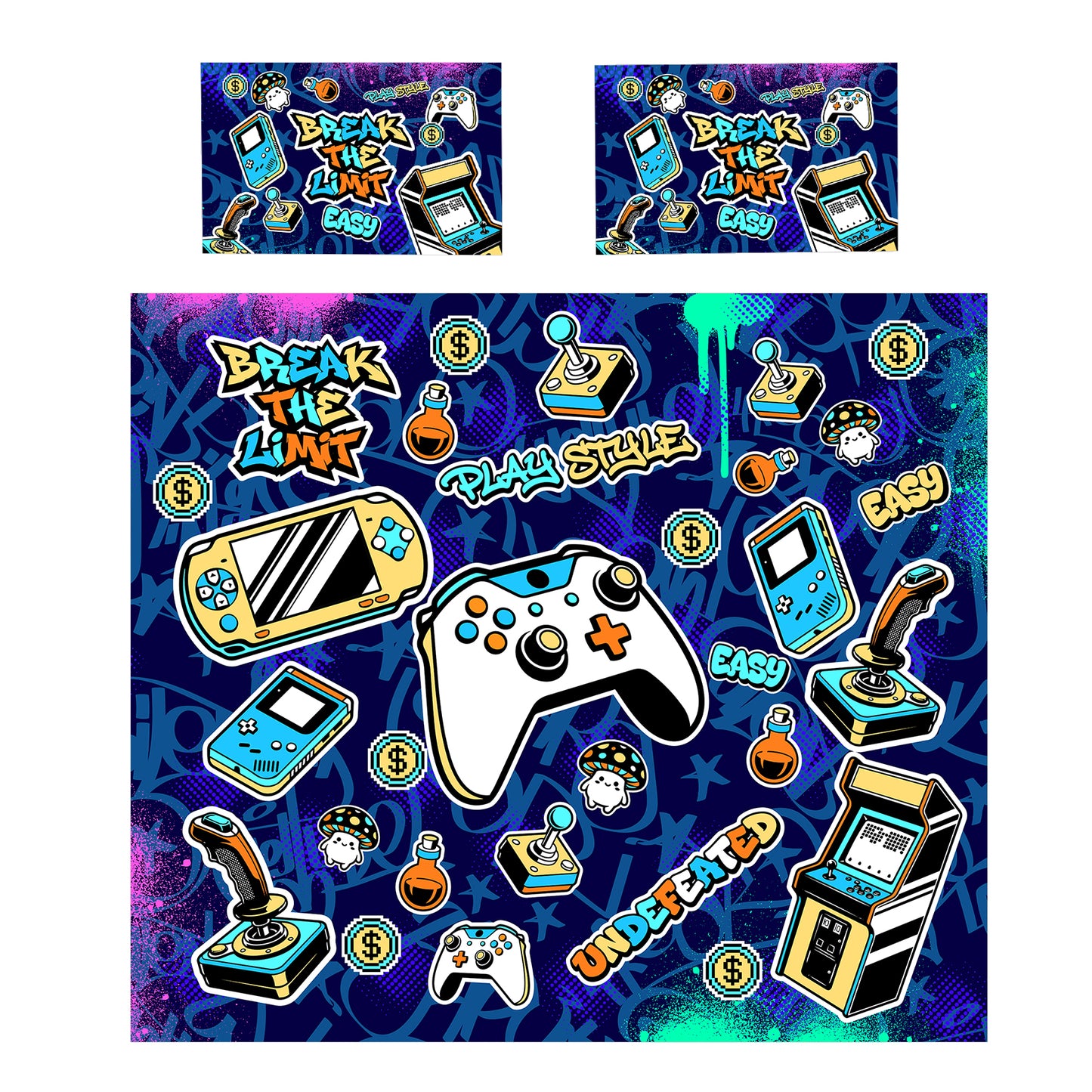 Spray & Play Kids Duvet Cover Set