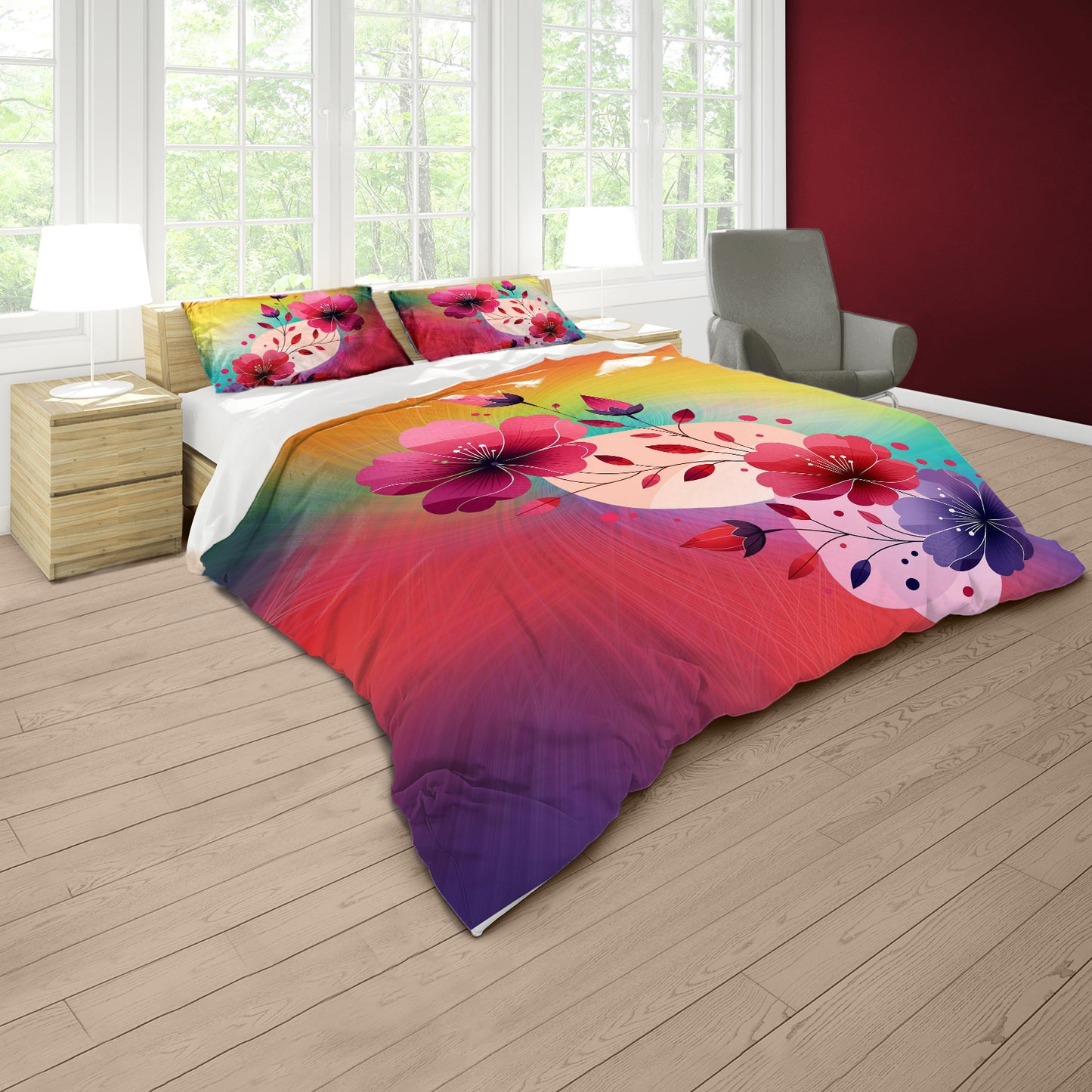 Spring Announcers Duvet Cover Set