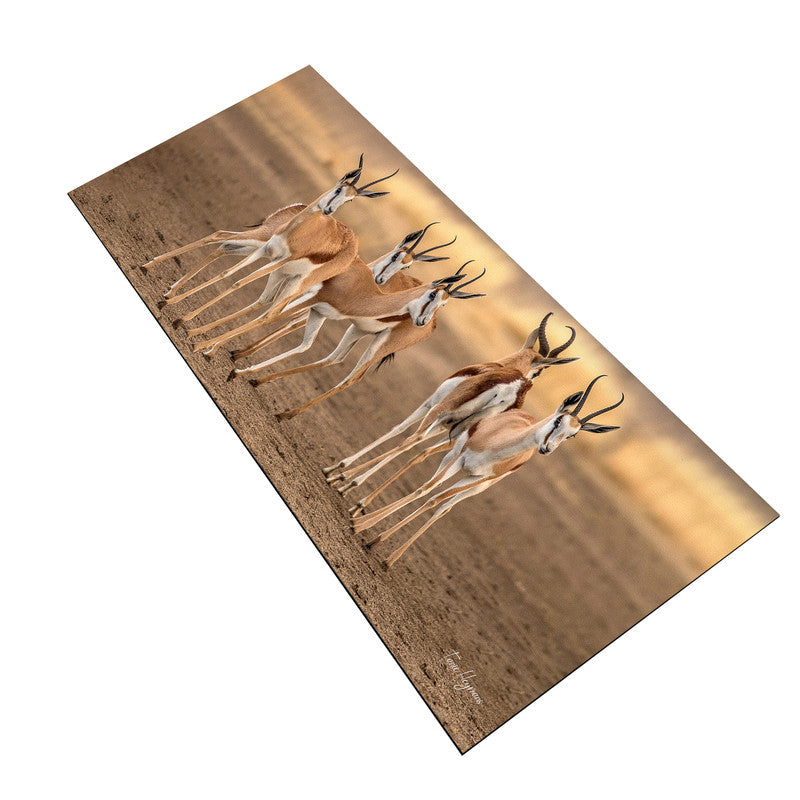 Springbok Gathering Large Desk Pad By Fanie Heymans