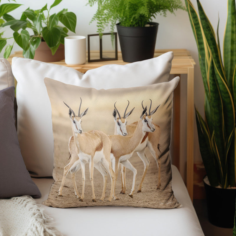 Springbok Gathering Luxury Scatter By Fanie Heymans