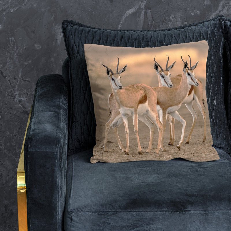 Springbok Gathering Luxury Scatter By Fanie Heymans