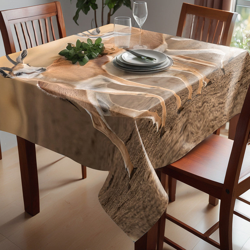 Springbok Gathering Square Tablecloth By Fanie Heymans