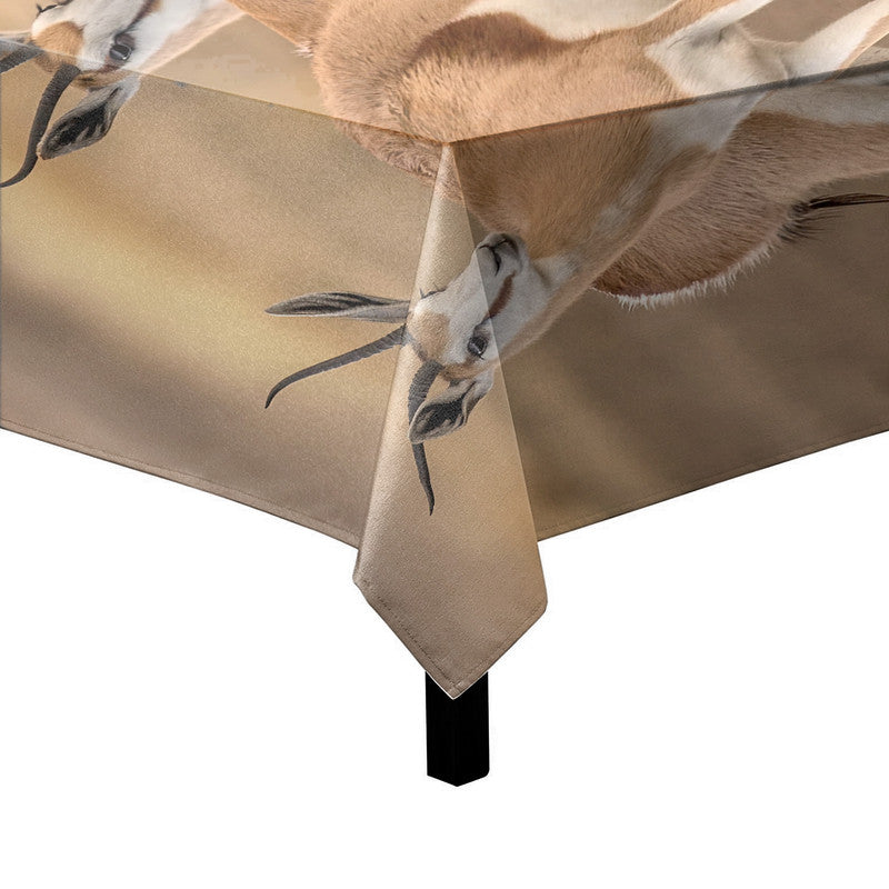 Springbok Gathering Square Tablecloth By Fanie Heymans