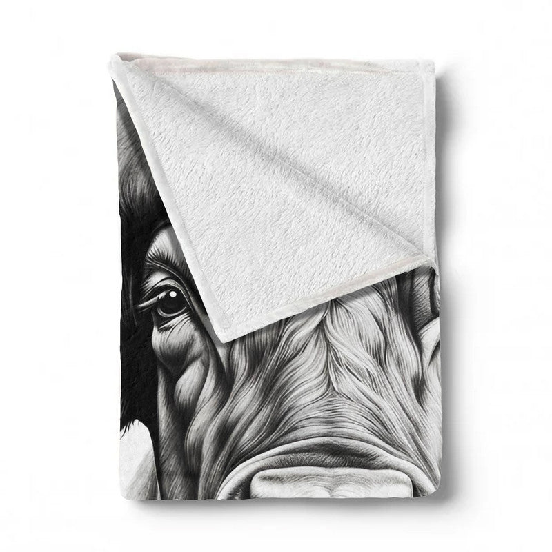 Stalwart Spirit Buffalo Light Weight Fleece Blanket by Nathan Pieterse