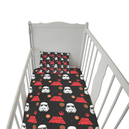 Star Wars Little Trooper Black Cot Set