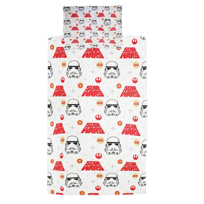 Star Wars Little Trooper White Cot Set