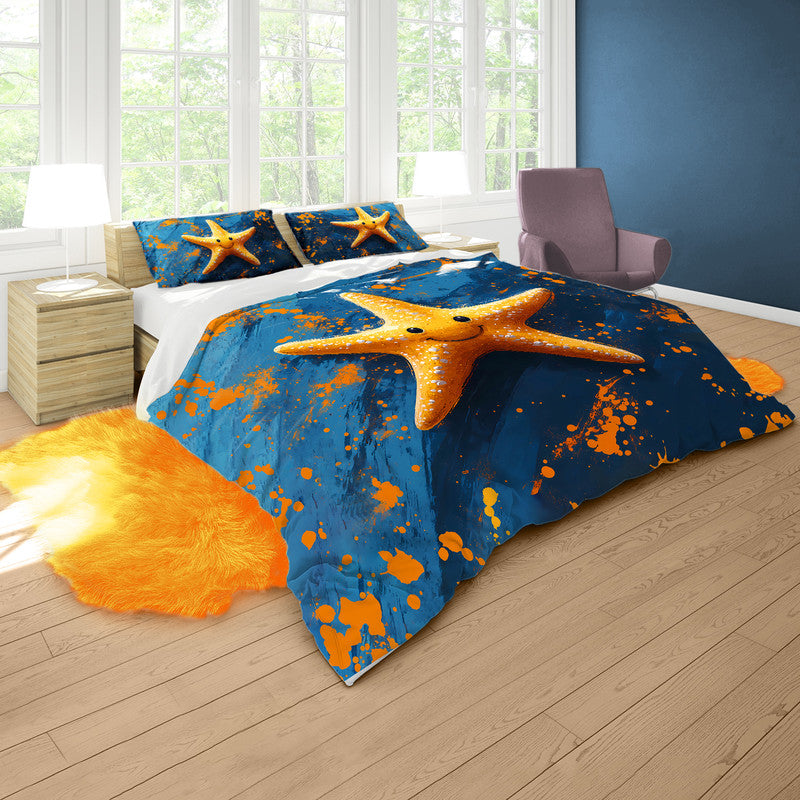Starfish Duvet Cover Set by Wikus Schalkwyk