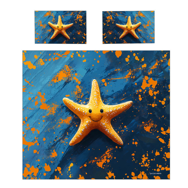 Starfish Duvet Cover Set by Wikus Schalkwyk