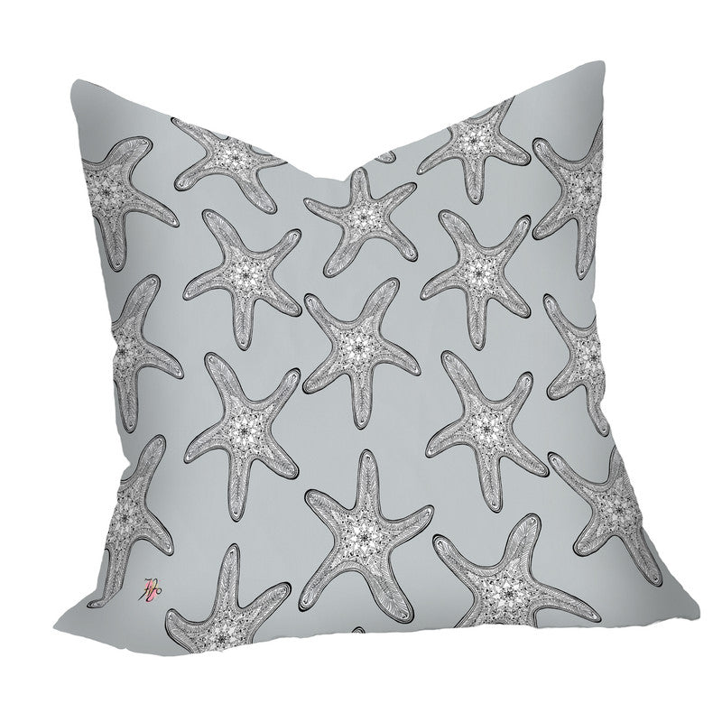 Starfish on Grey Luxury Scatter by Fifo