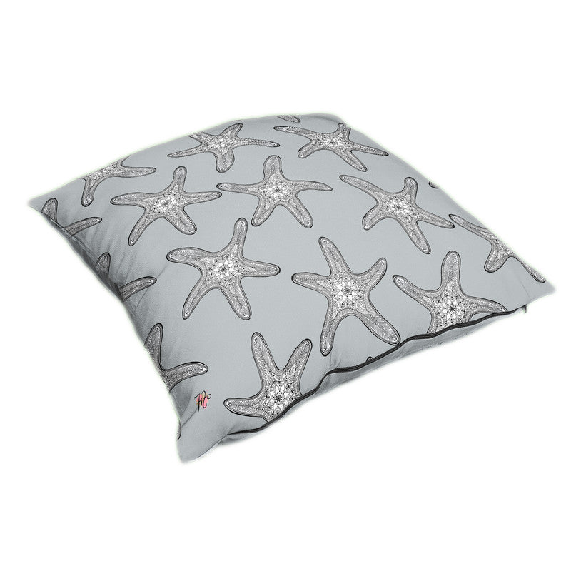 Starfish on Grey Luxury Scatter by Fifo
