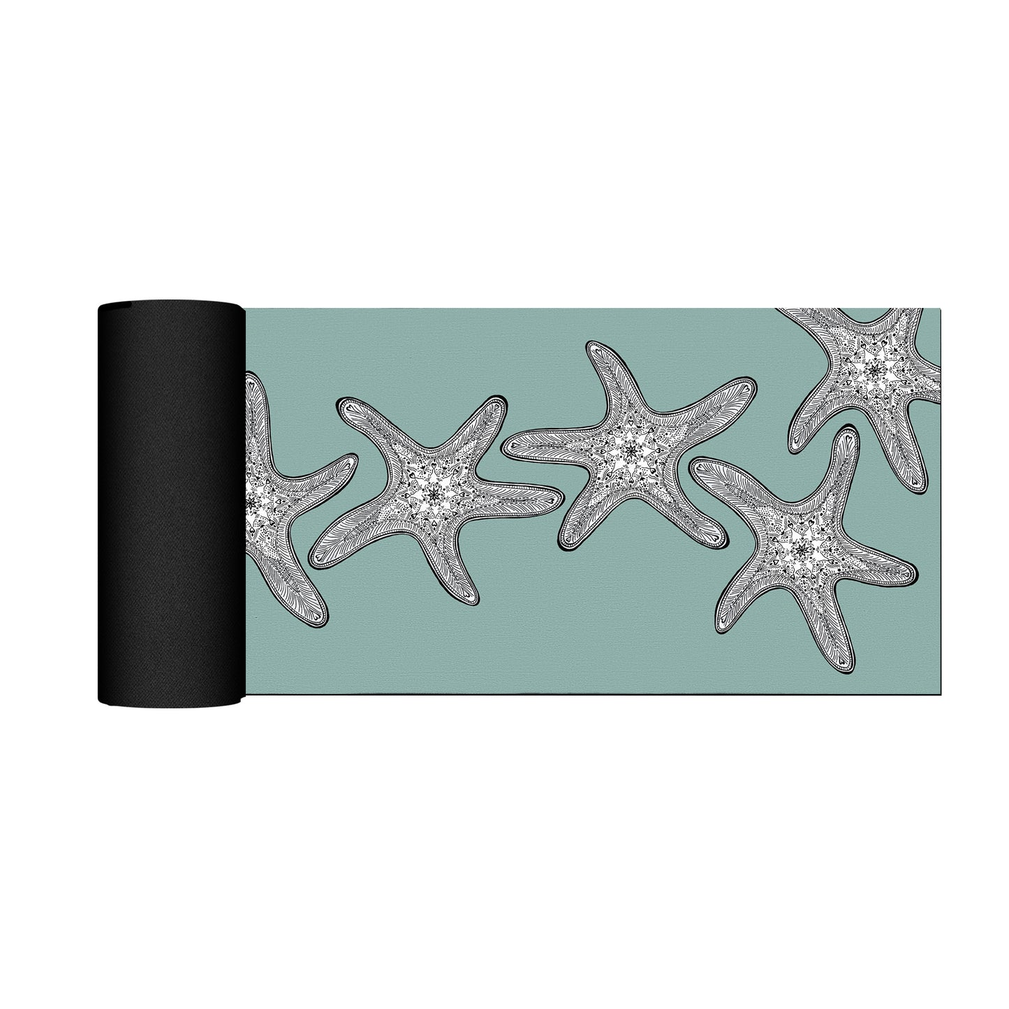 Starfish On Sea-Moss Desk Pad by Fifo