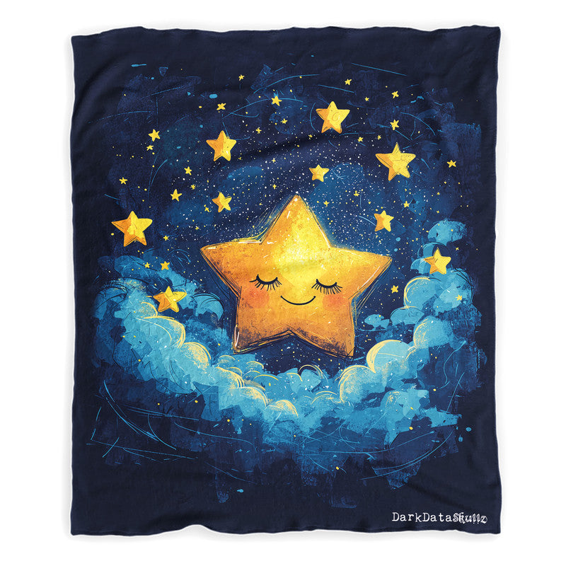 Starry Night Minky Blanket by Wikus Schalkwyk