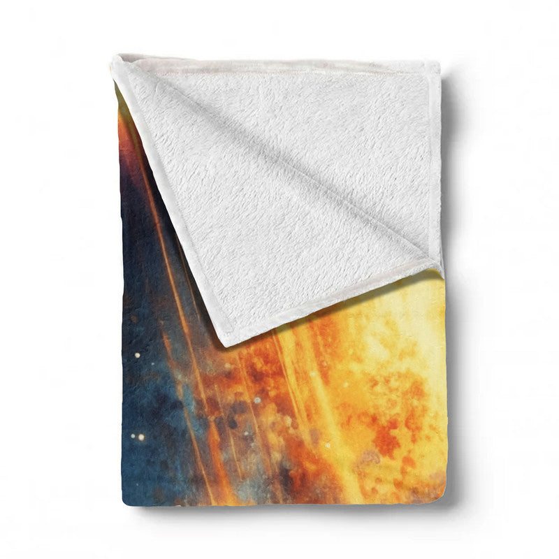Starry Sky Zooming Light Weight Fleece Blanket