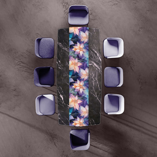 Starry Lilies Table Runner