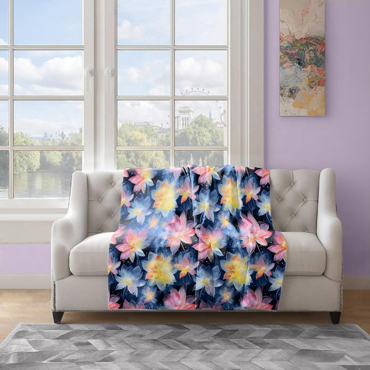 Starry Sky Light Weight Fleece Blanket