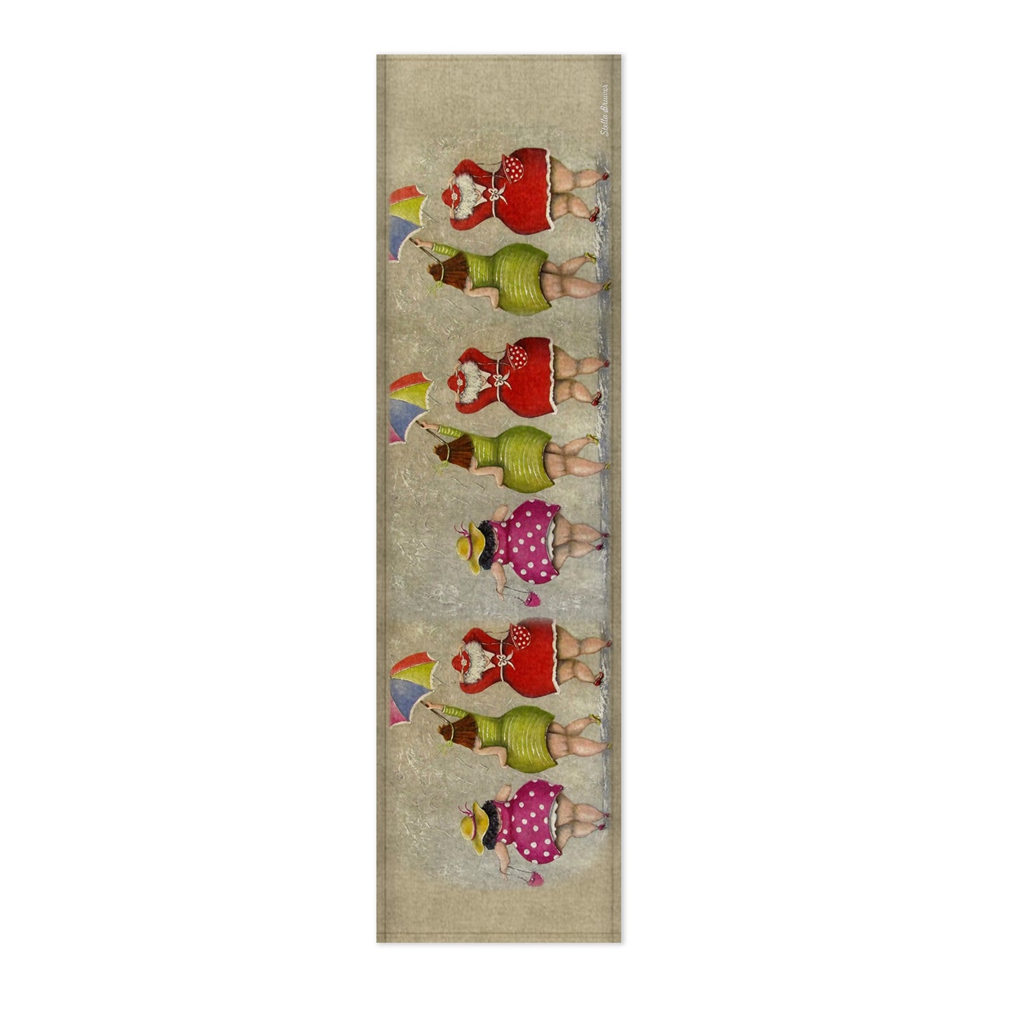 Fat Ladies By Stella Bruwer 160cm Table Runner