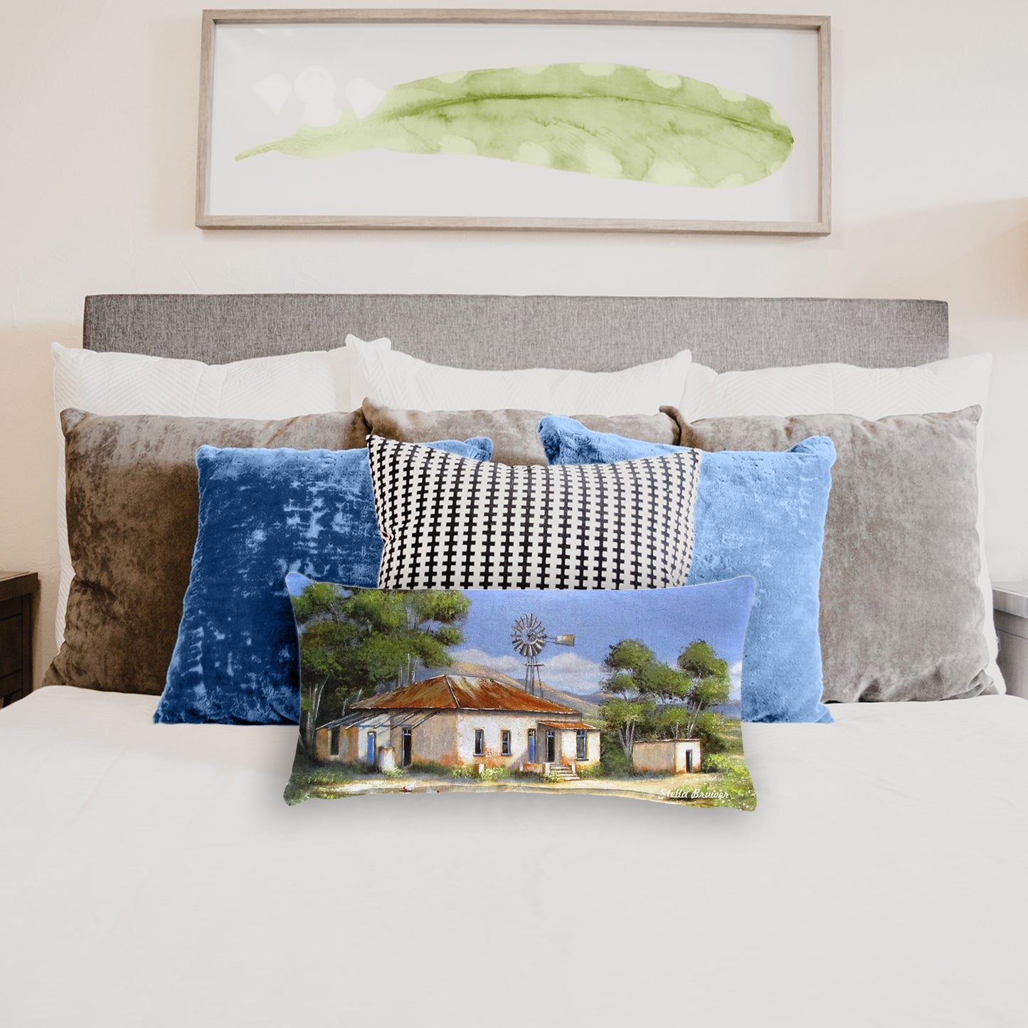 For Old Times By Stella Bruwer Oblong Luxury Scatter