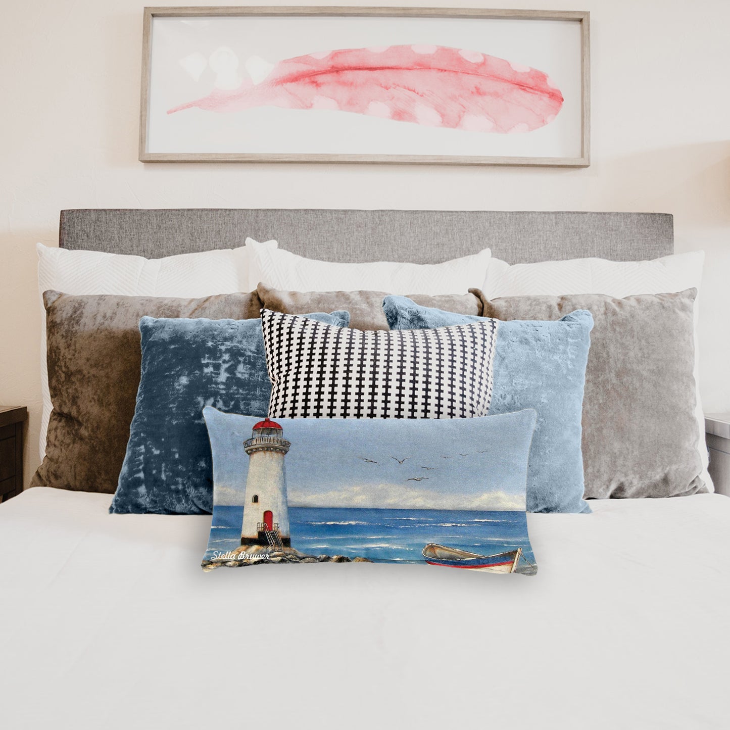 Lighthouse By Stella Bruwer Oblong Luxury Scatter