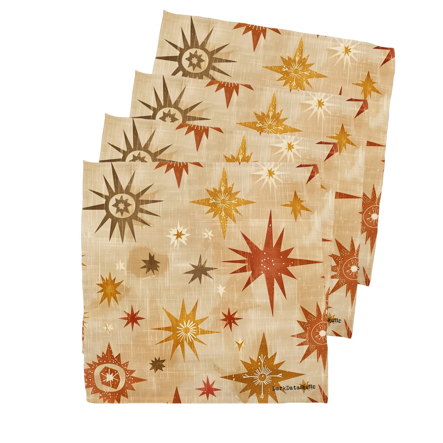 Stellar Echoes Napkins by Wikus Schalkwyk