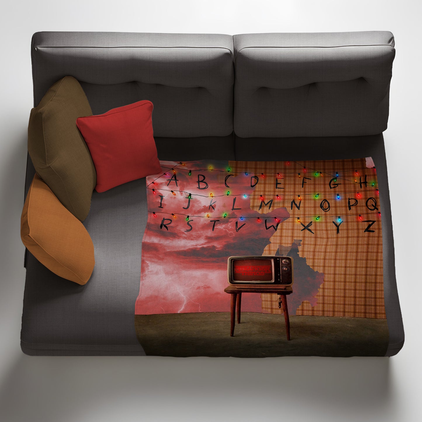 Stranger Things - Light Weight Fleece Blanket