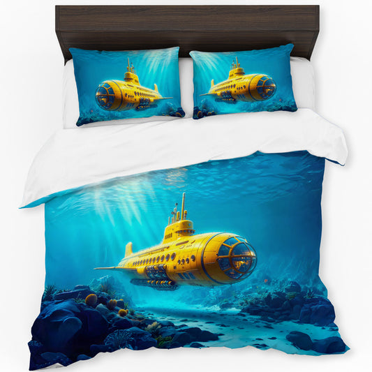 Submarine Voyage Duvet Cover Set