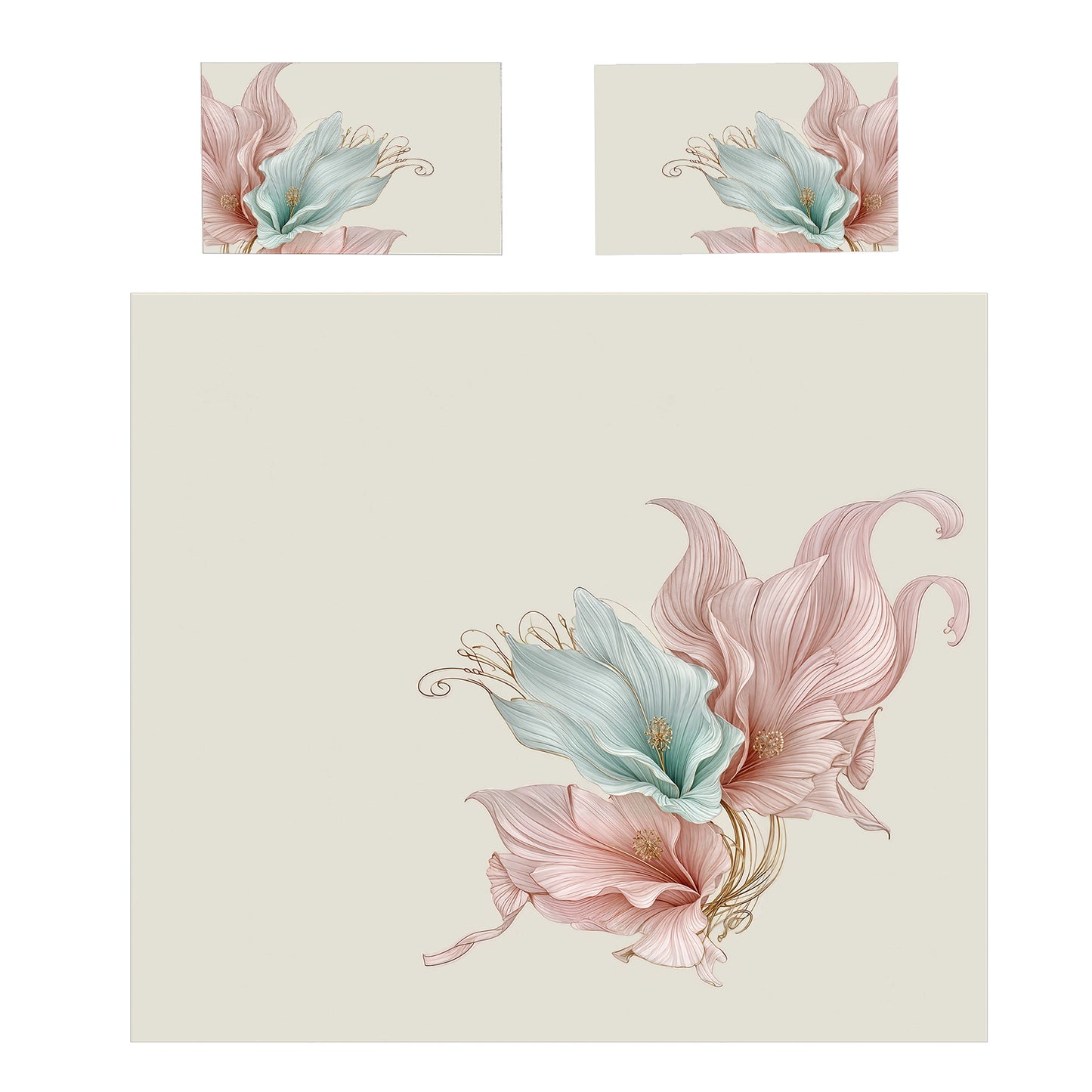 Subtle Shades Duvet Cover Set