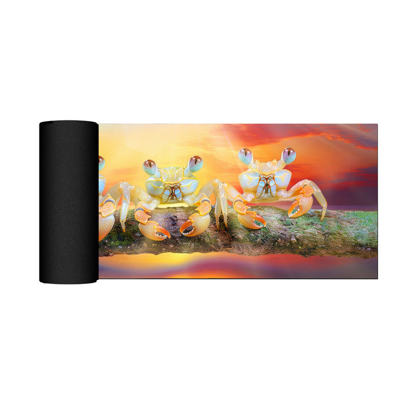 Summer Crab Large Desk Pad